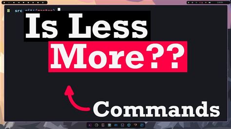 more less command in linux